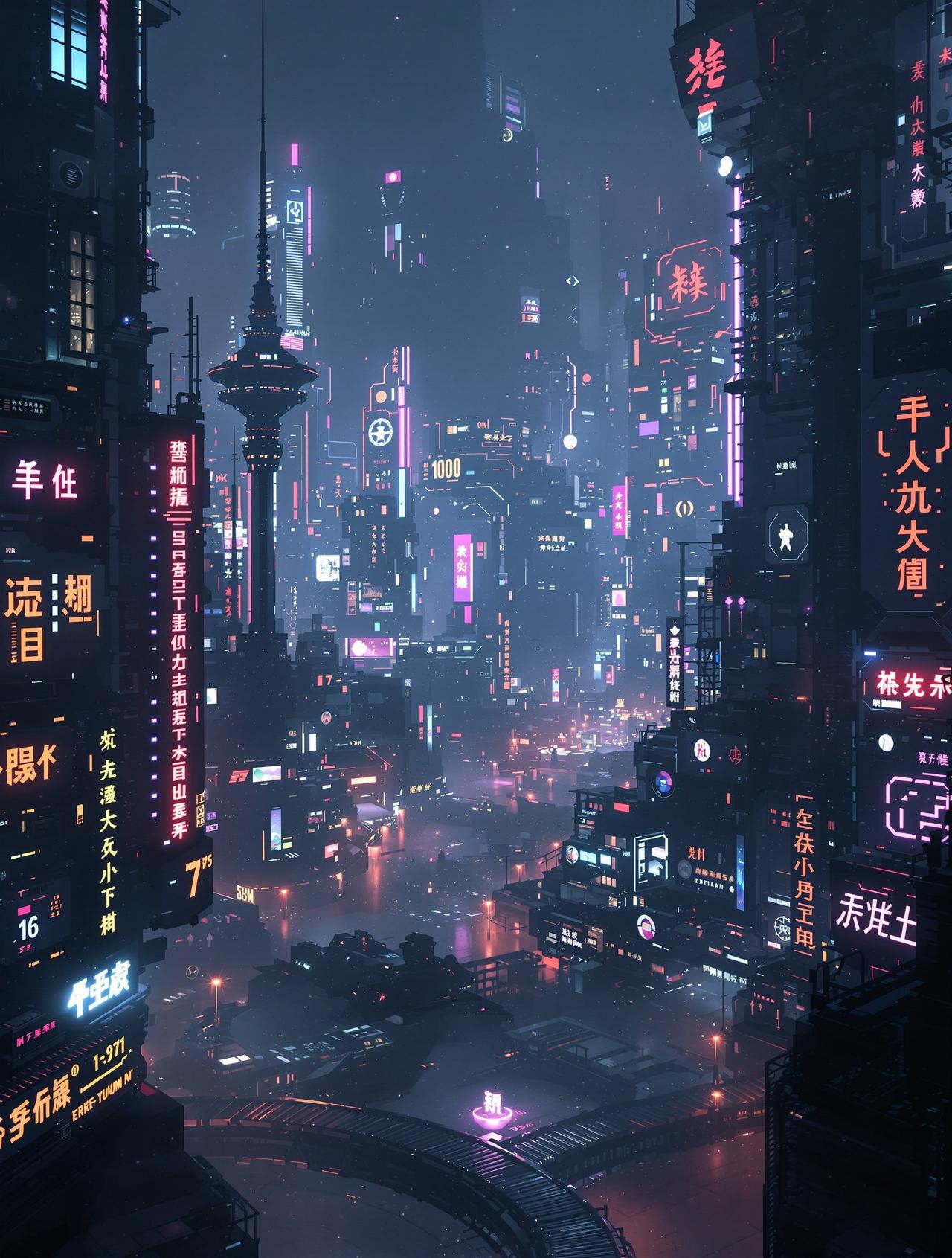 茄子影院作品《未来都市》海报