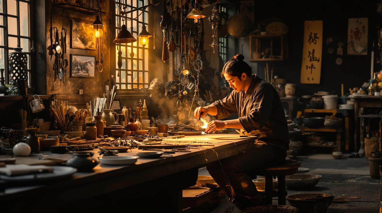 茄子影院作品《非遗传承》封面图